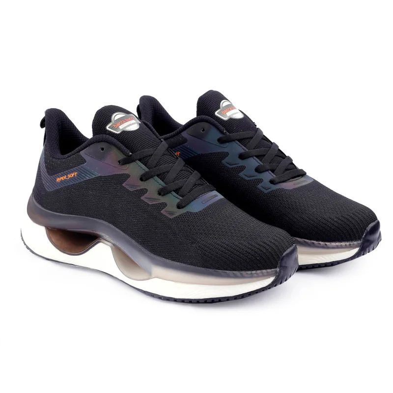 Bacca Bucci Black Hypersoft Series Running Shoes for Men | Best Price UAE